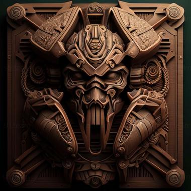 3D модель Игра Warhammer 40000 Космический Халк (STL)